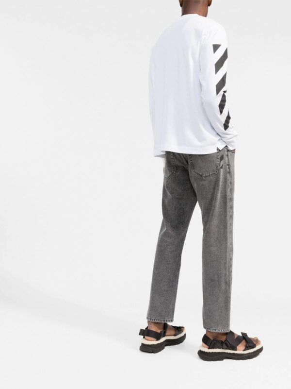 Off-White  logo-print long-sleeve T-shirt - Image 3