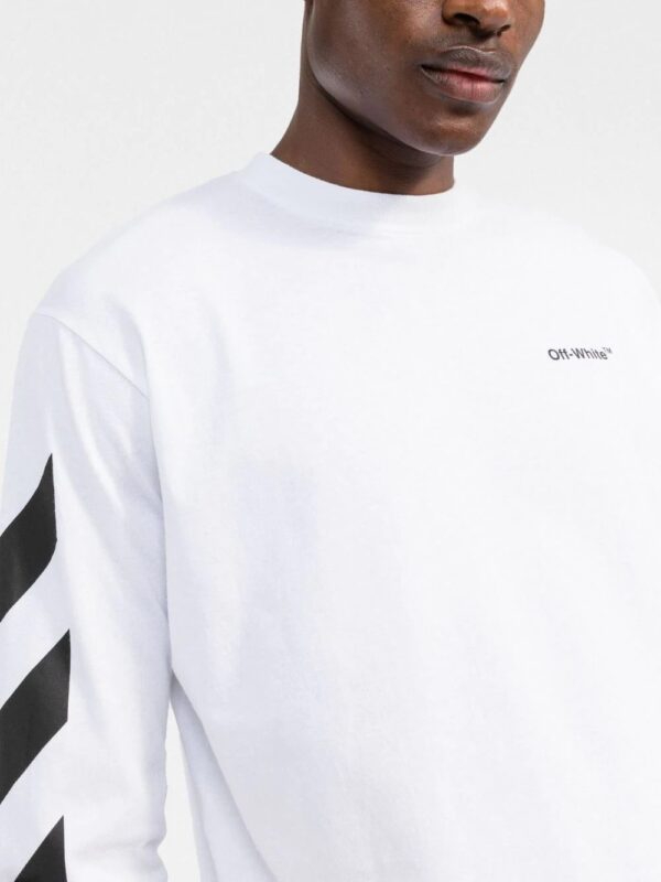 Off-White  logo-print long-sleeve T-shirt - Image 4