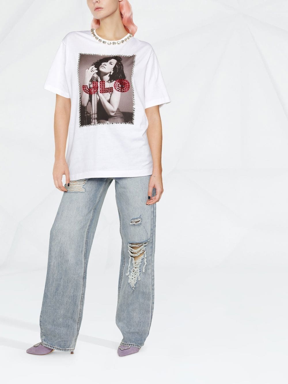 Dolce & Gabbana J.Lo photograph-print T-Shirt - Image 2