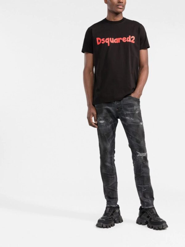 Dsquared2 logo-print cotton T-shirt - Image 2