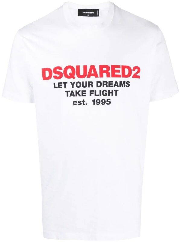 Dsquared2  slogan logo-print T-shirt