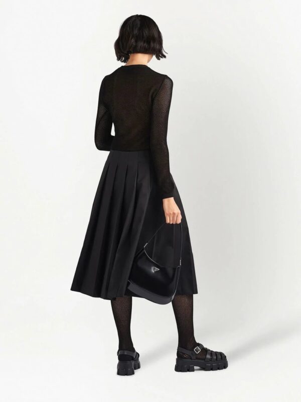 Prada  high-waisted pleated skirt - Image 3