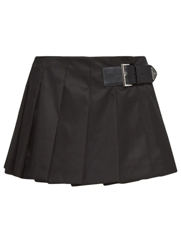 Prada  pleated mini skirt