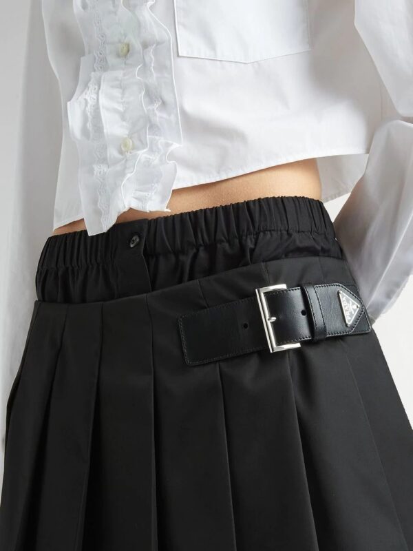 Prada  pleated mini skirt - Image 4