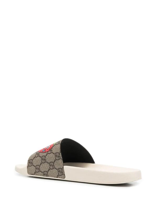 Gucci  logo-print open-toe slides - Image 3