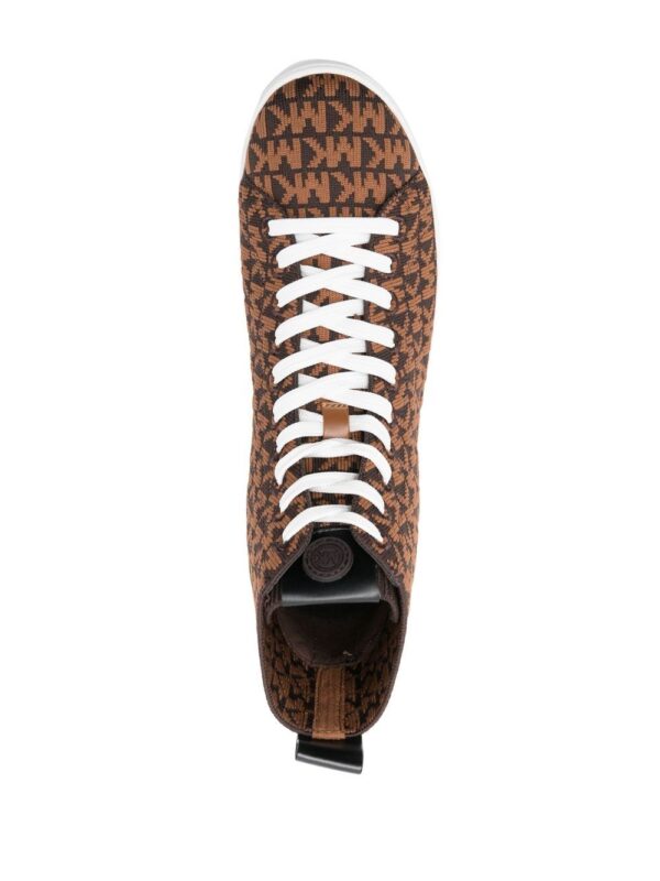 Michael Kors Edie knitted high-top sneakers - Image 4