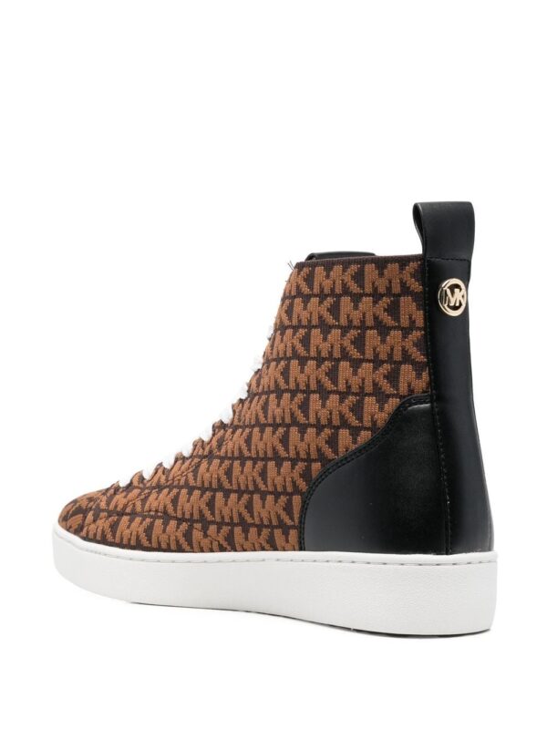 Michael Kors Edie knitted high-top sneakers - Image 3