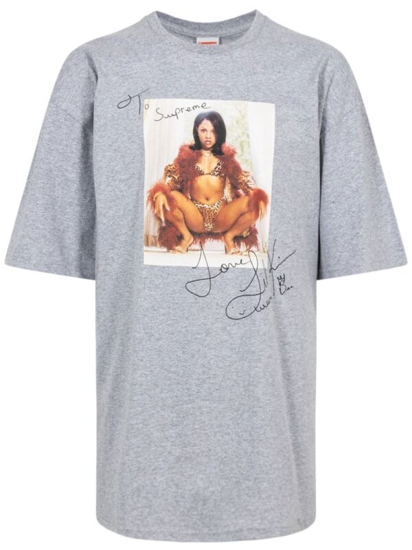 Supreme  Lil Kim print T-shirt