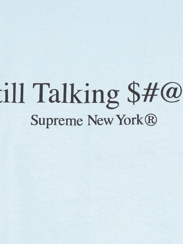 Supreme  Still Talking-print T-shirt - Image 2