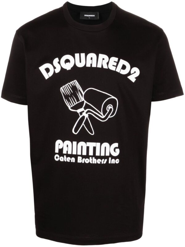 DSQUARED2  graphic-print cotton T-shirt