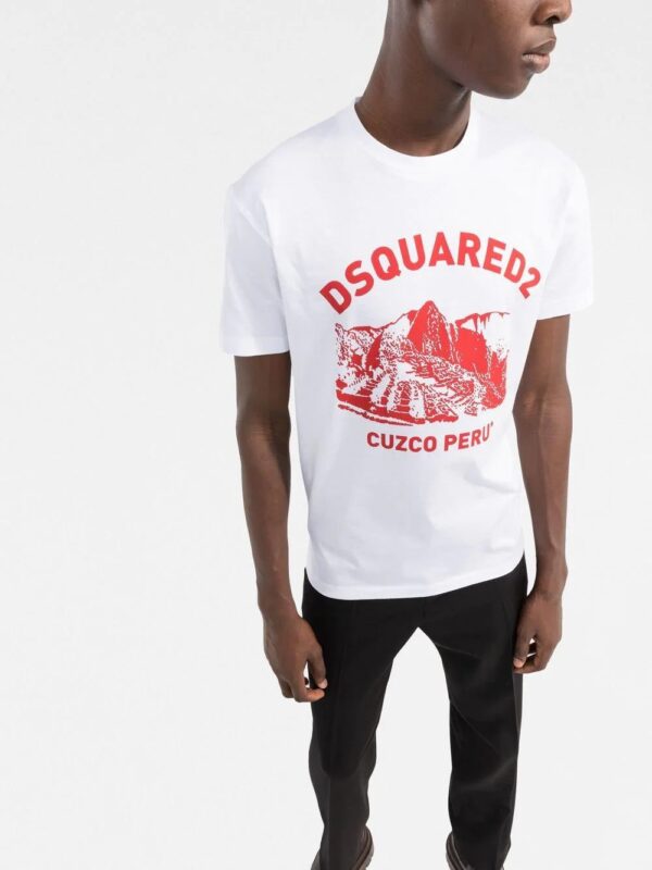 Dsquared2  logo-print short-sleeve T-shirt - Image 3