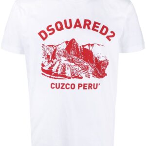 DSQUARED2  logo-print short-sleeve T-shirt