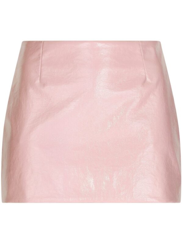 Dolce & Gabbana  varnish-effect mini skirt