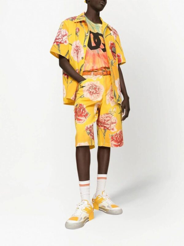 Dolce & Gabbana  tie-dye logo-print technical T-shirt - Image 2