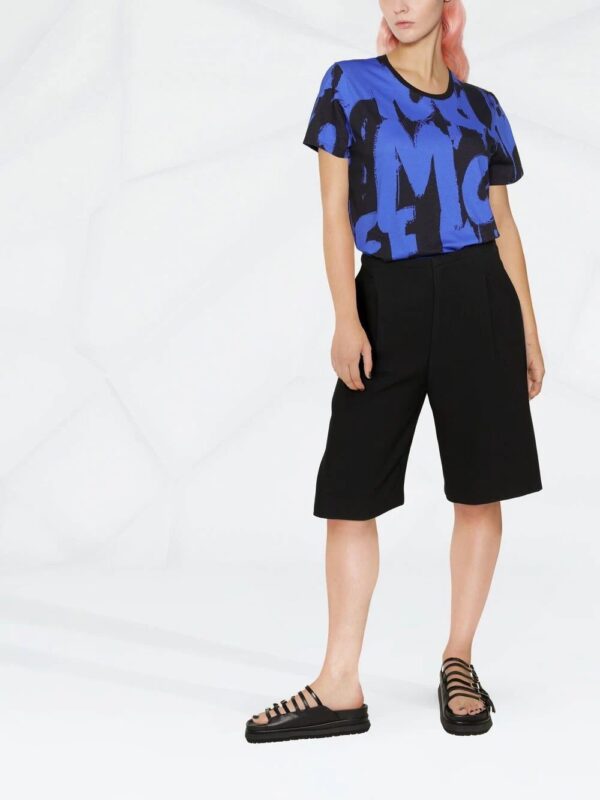 Alexander McQueen  graffiti-print cotton T-shirt - Image 2