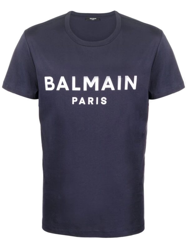 Balmain logo-print short-sleeve T-shirt