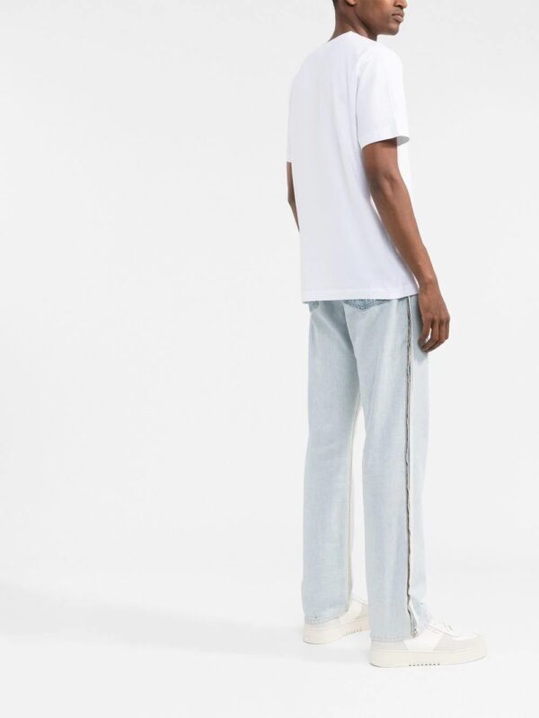 Off-white Ow logo-print slim-cut T-shirt - Image 4