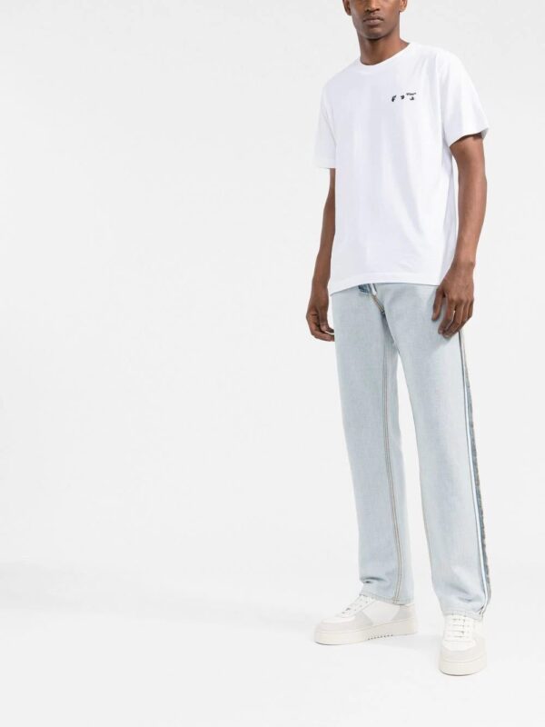 Off-white Ow logo-print slim-cut T-shirt - Image 2