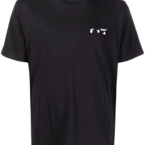 Off-white Ow logo-print slim-cut T-shirt