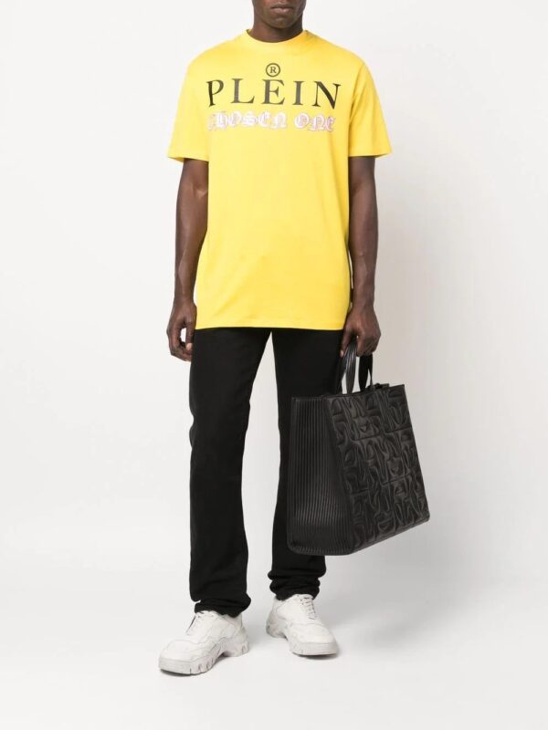 Philipp Plein  logo-print detail T-shirt - Image 2