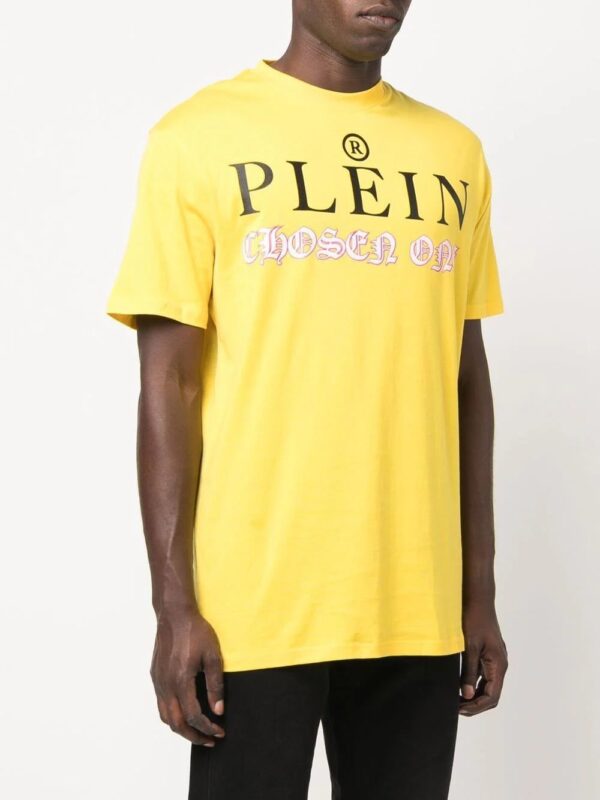 Philipp Plein  logo-print detail T-shirt - Image 3