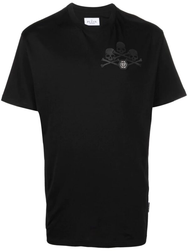 Philipp Plein  skull-print detail T-shirt