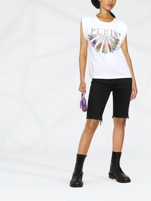 Philipp Plein  embellished logo-print T-shirt - Image 2