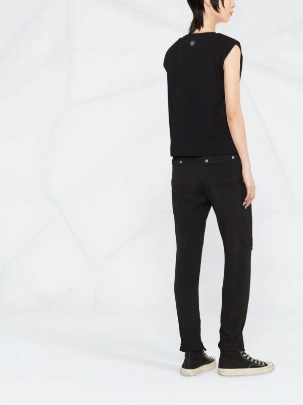 Philipp Plein  graphic-print sleeveless top - Image 4
