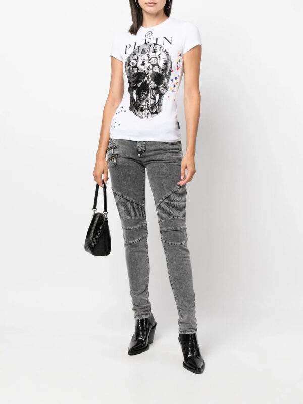 Philipp Plein  skull-print cotton T-shirt - Image 2
