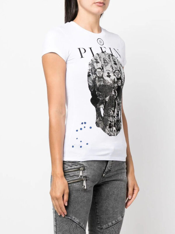 Philipp Plein  skull-print cotton T-shirt - Image 3