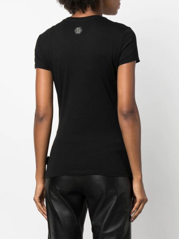 Philipp Plein  Sexy Pure-fit skull strass T-shirt - Image 4