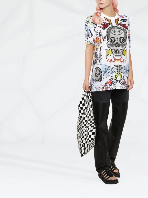 Philipp Plein  Man Fit Crystal Skull T-shirt - Image 2
