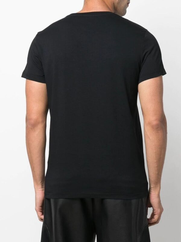 Balmain  logo-embossed cotton T-shirt - Image 4