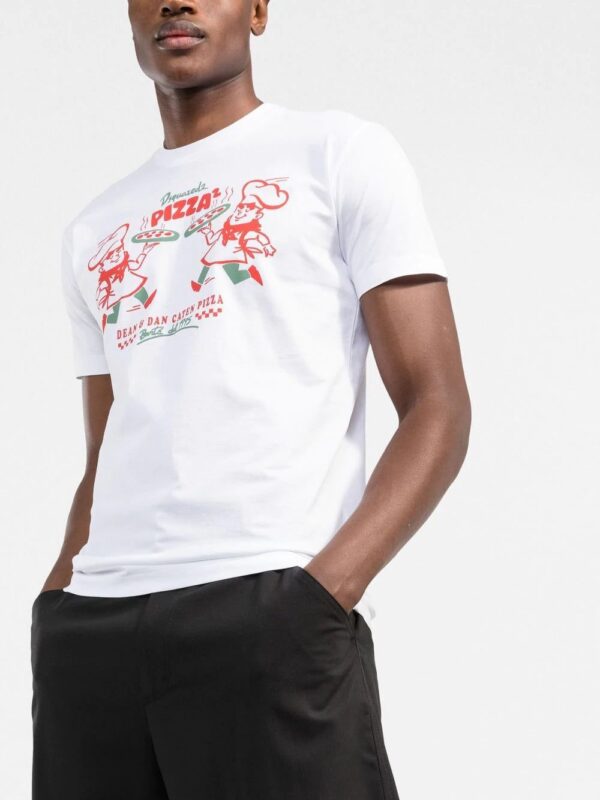 Dsquared2  Pizza graphic-print T-shirt - Image 3