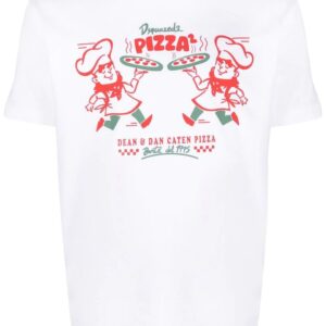Dsquared2 Pizza graphic-print T-shirt