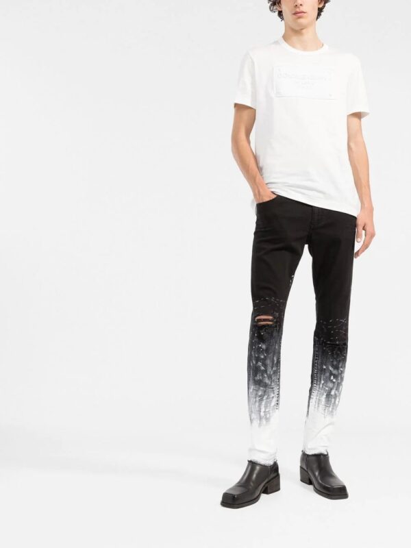 Dolce & gabbana  raised logo round-neck T-shirt - Image 2