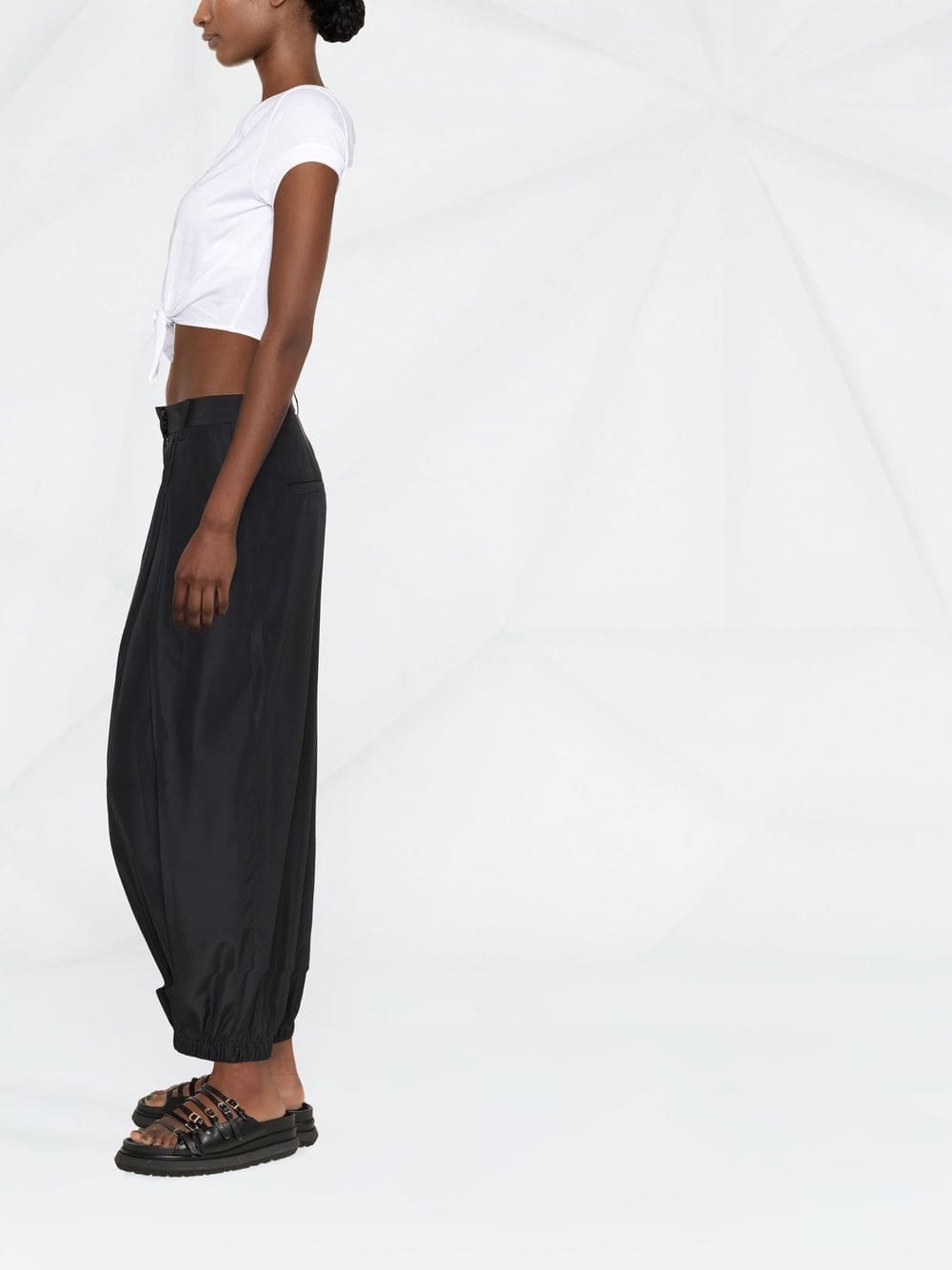 Dolce & Gabbana DG knot-front T-shirt - Image 3