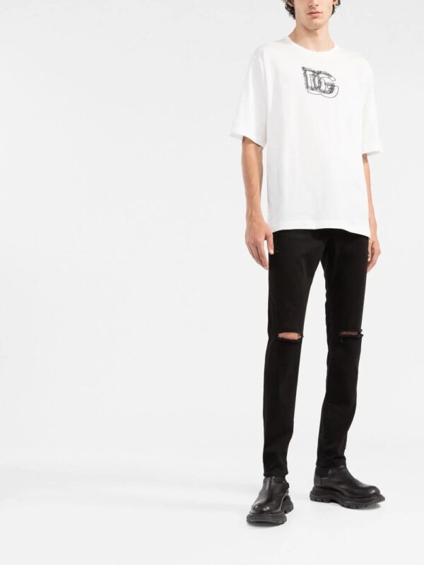 Dolce & Gabbana  logo-print cotton T-shirt - Image 2
