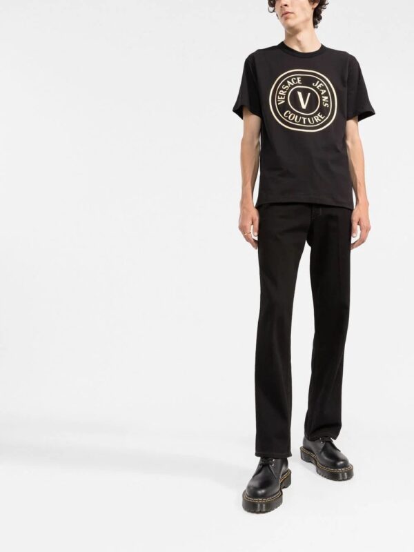 Versace Jeans Couture  logo-print crew neck T-shirt - Image 2