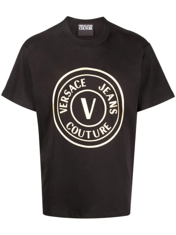 Versace Jeans Couture  logo-print crew neck T-shirt