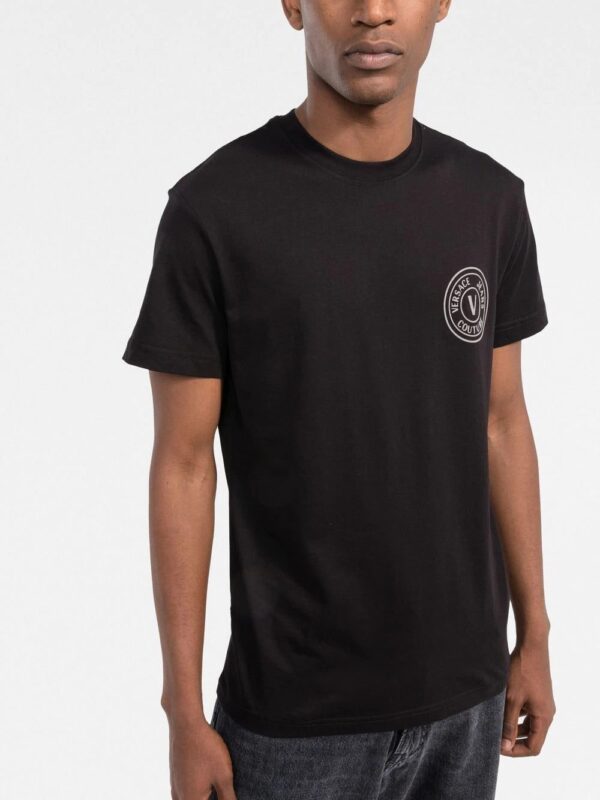 Versace Jeans Couture  logo-print cotton T-shirt - Image 3