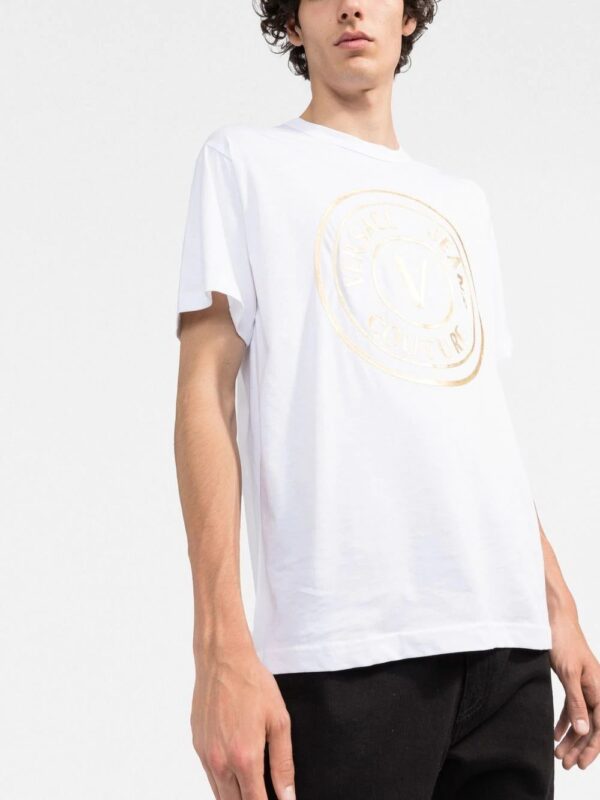 Versace Jeans Couture  logo print T-shirt - Image 3
