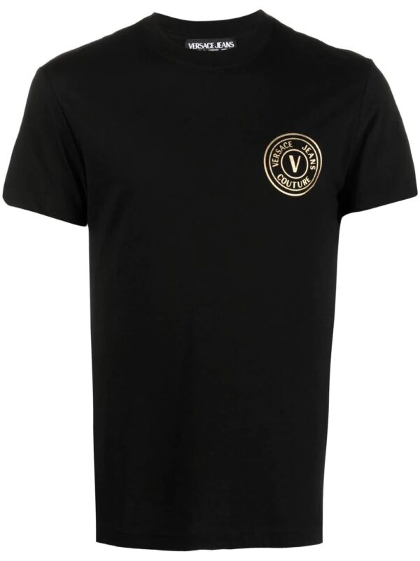 Versace V Emblem cotton T-shirt