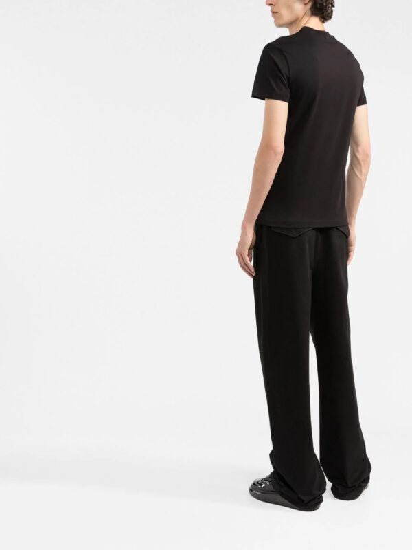 Versace V Emblem cotton T-shirt - Image 4