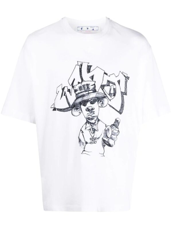 Off-White  graphic-print short-sleeve T-shirt