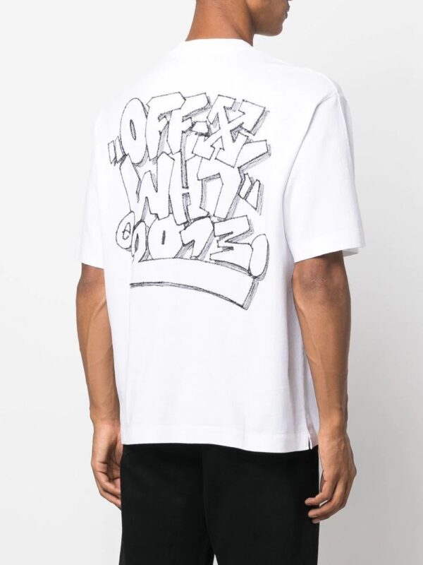 Off-White  graphic-print short-sleeve T-shirt - Image 4