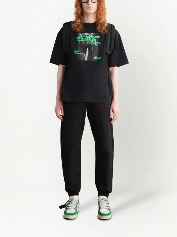 Off-White  Metro Type logo-print T-shirt - Image 2