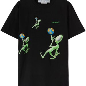 Off-white Alien graphic-print T-shirt