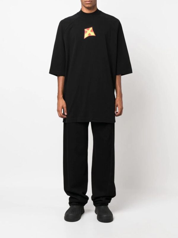 Off-white logo-print Thunder T-shirt - Image 3