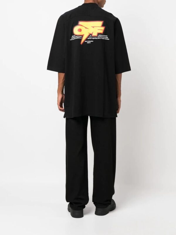 Off-white logo-print Thunder T-shirt - Image 2